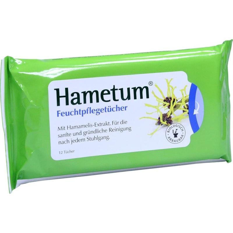 HAMETUM Feuchtpflegetücher m.Hamamelis