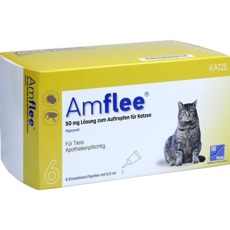 AMFLEE 50 mg Spot-on Lösung z.Auftropfen f.Katzen