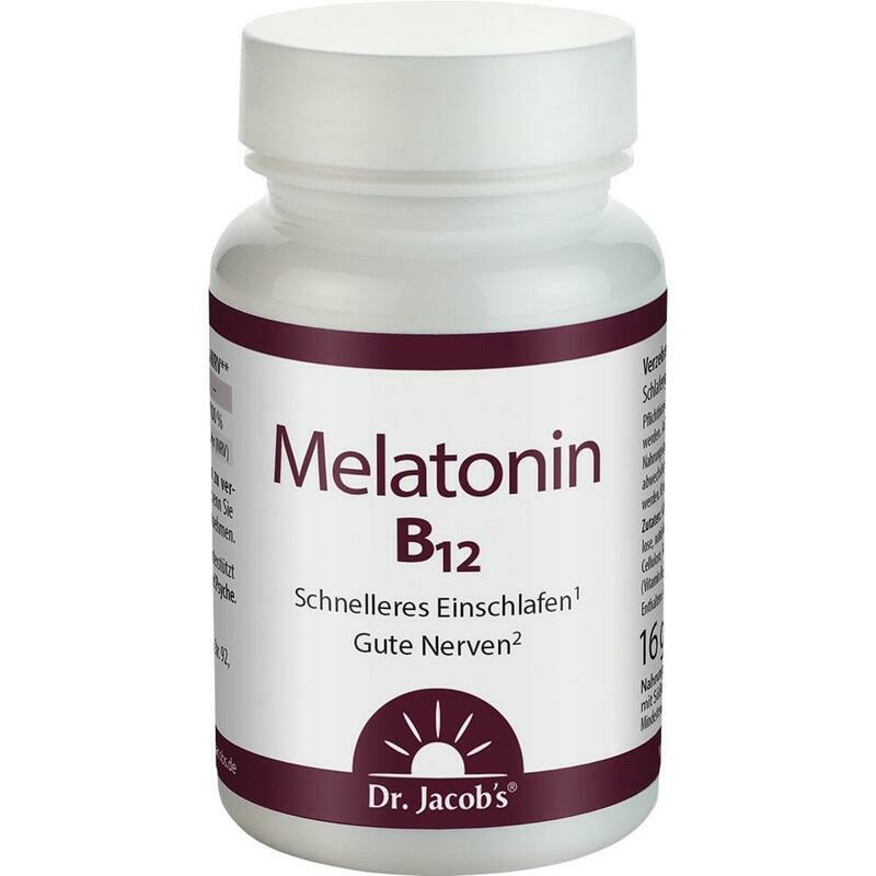 MELATONIN B12 Dr.Jacob's Tabletten