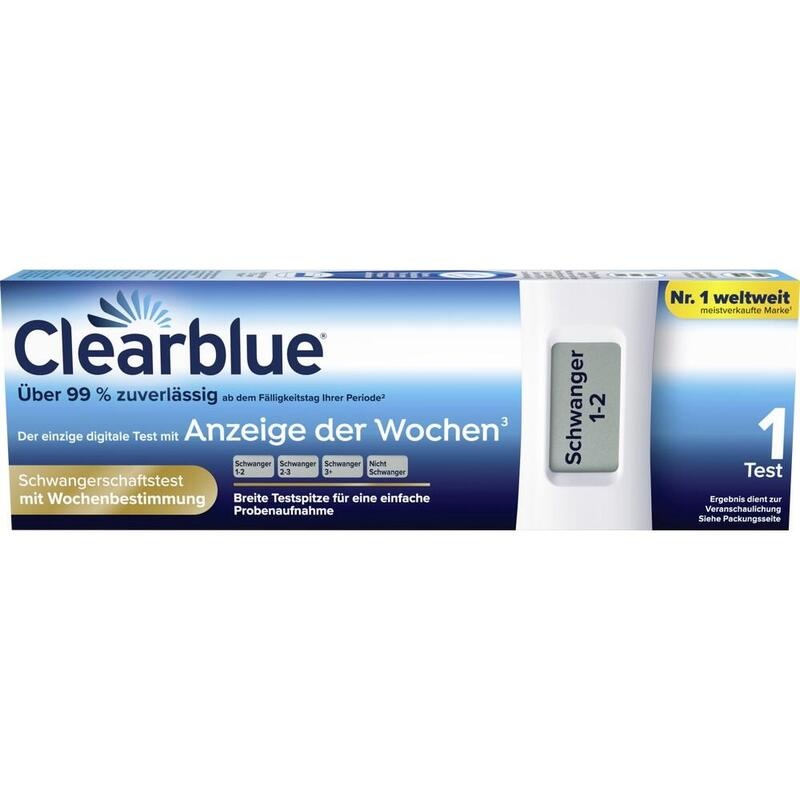 CLEARBLUE Schwangerschaftstest m.Wochenbestimmung