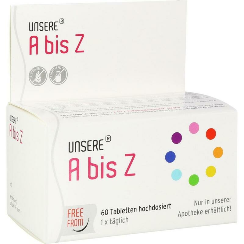 UNSERE Multivitamin A-Z freefrom mit Lutein Tabl.