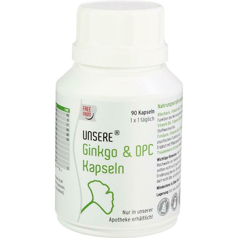 UNSERE Ginkgo & OPC Kapseln