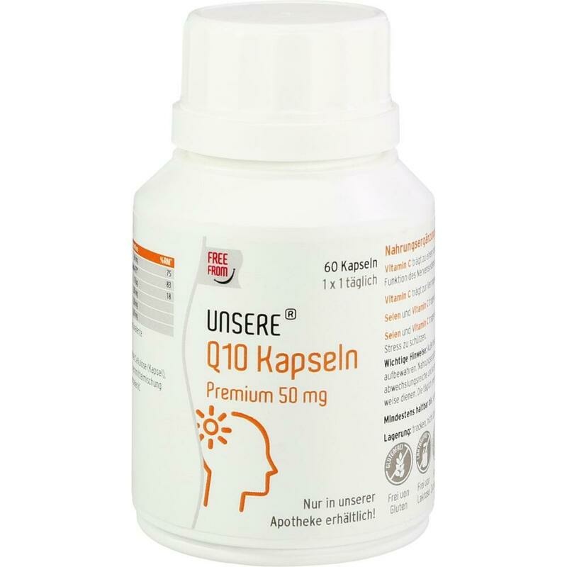 UNSERE Q10 Kapseln Premium 50 mg