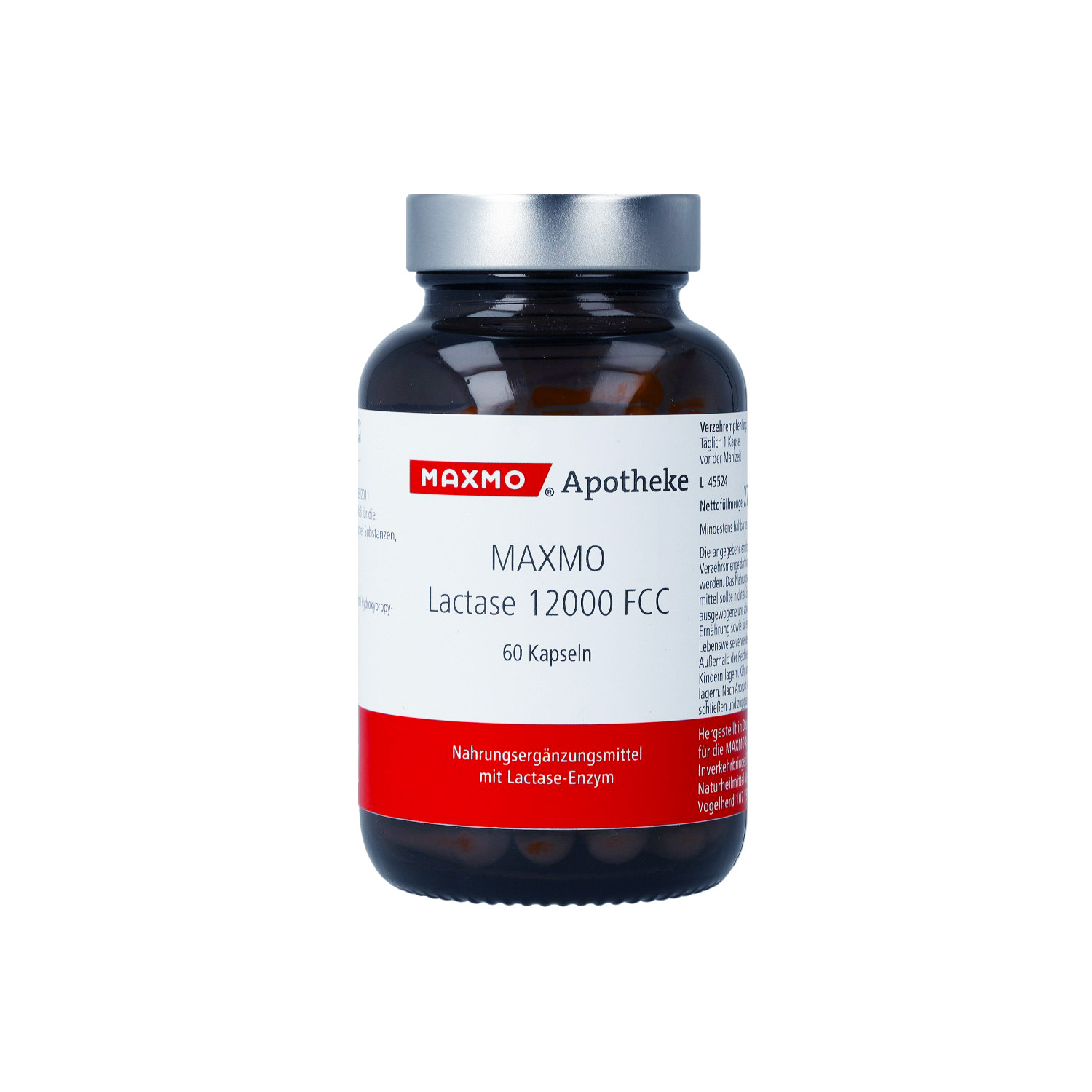MAXMO Lactase 12.000 FCC Kapseln