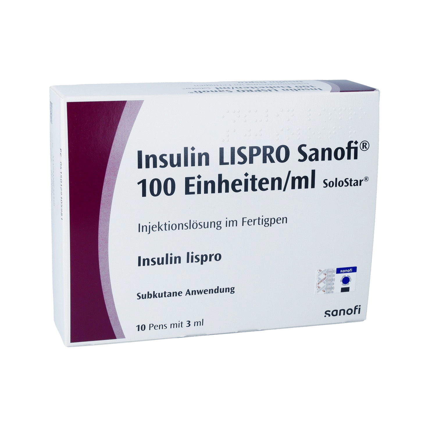 INSULIN LISPRO Sanofi 100 E/ml Inj.-Lsg.Fertigpen