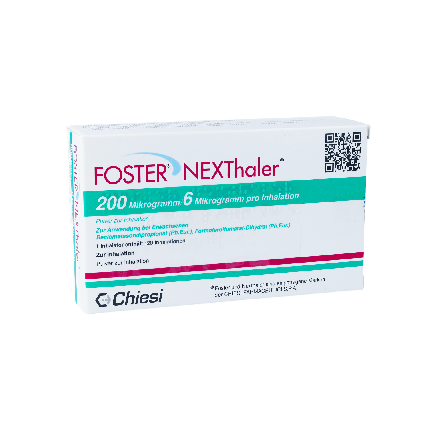 FOSTER NEXThaler 200/6 μg 120 ED Inhalationspulver