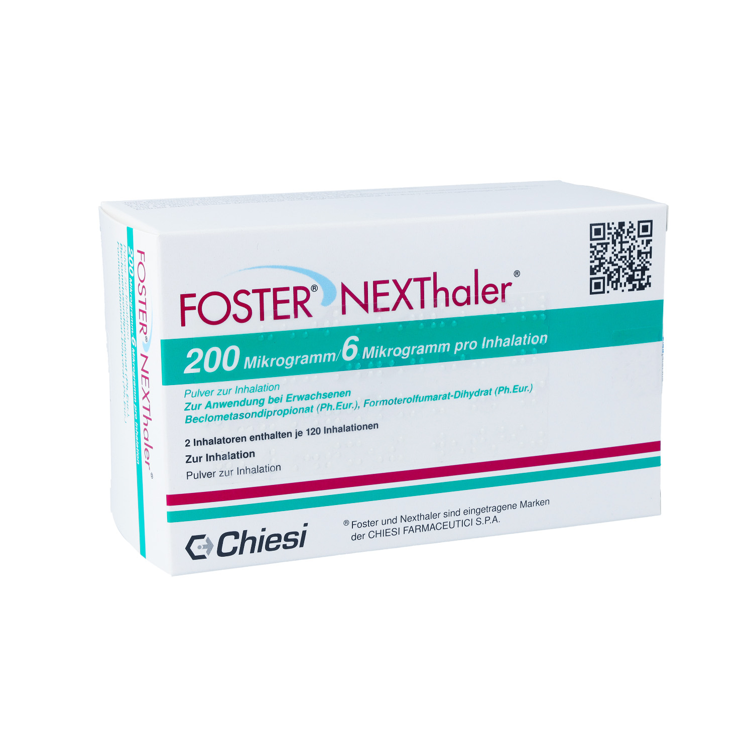 FOSTER NEXThaler 200/6 μg 120 ED Inhalationspulver