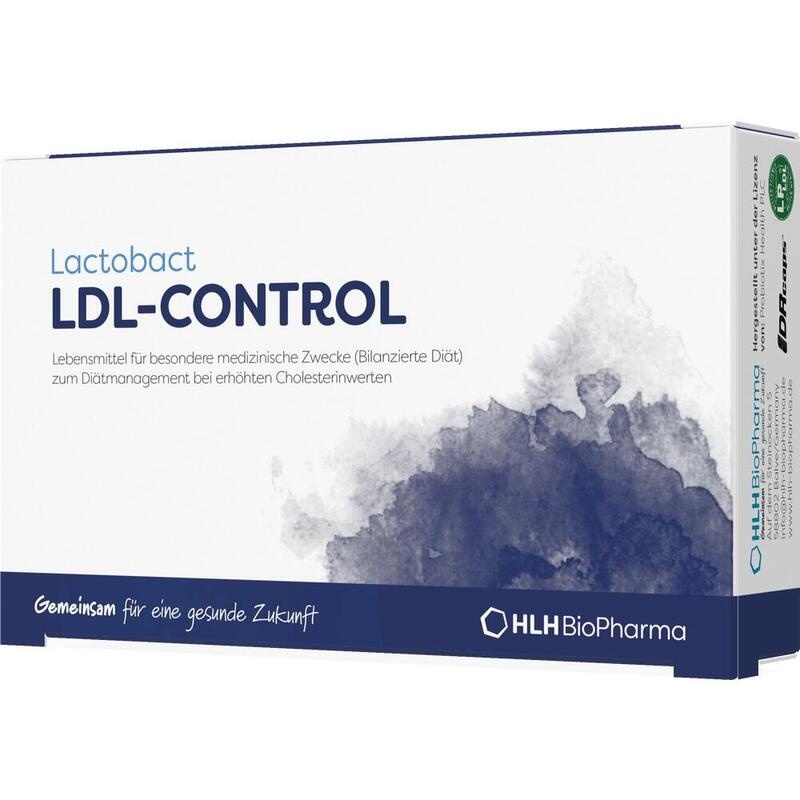 LACTOBACT LDL-Control magensaftresistente Kapseln