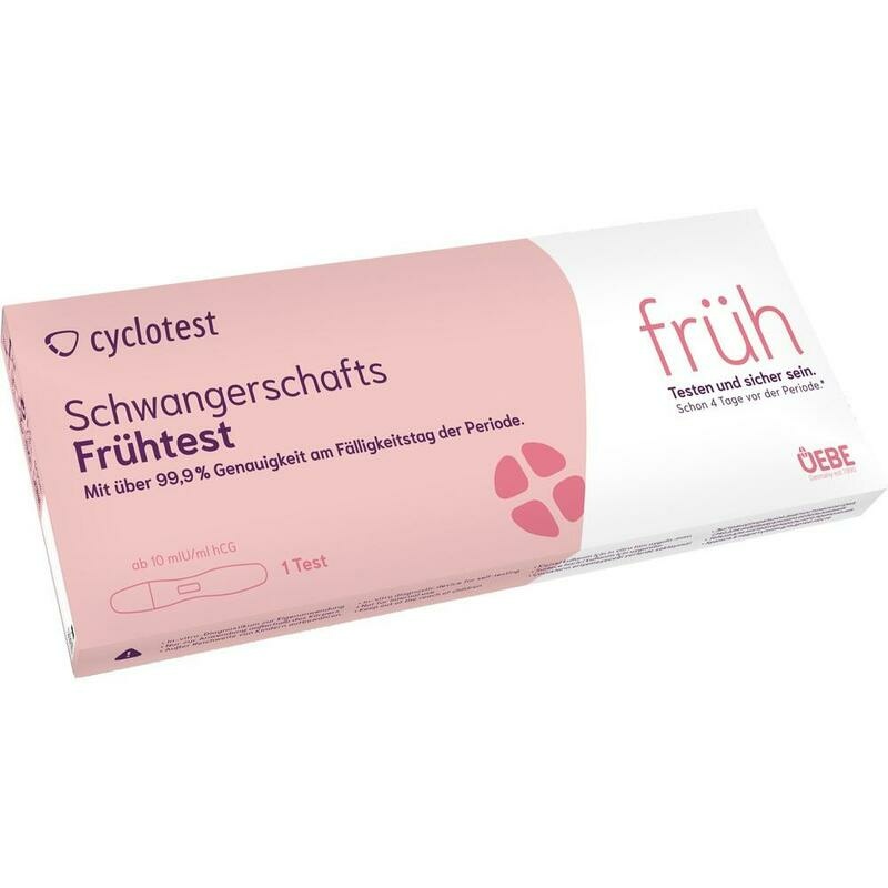 CYCLOTEST Schwangerschafts-Frühtest 10 mlU/ml Urin