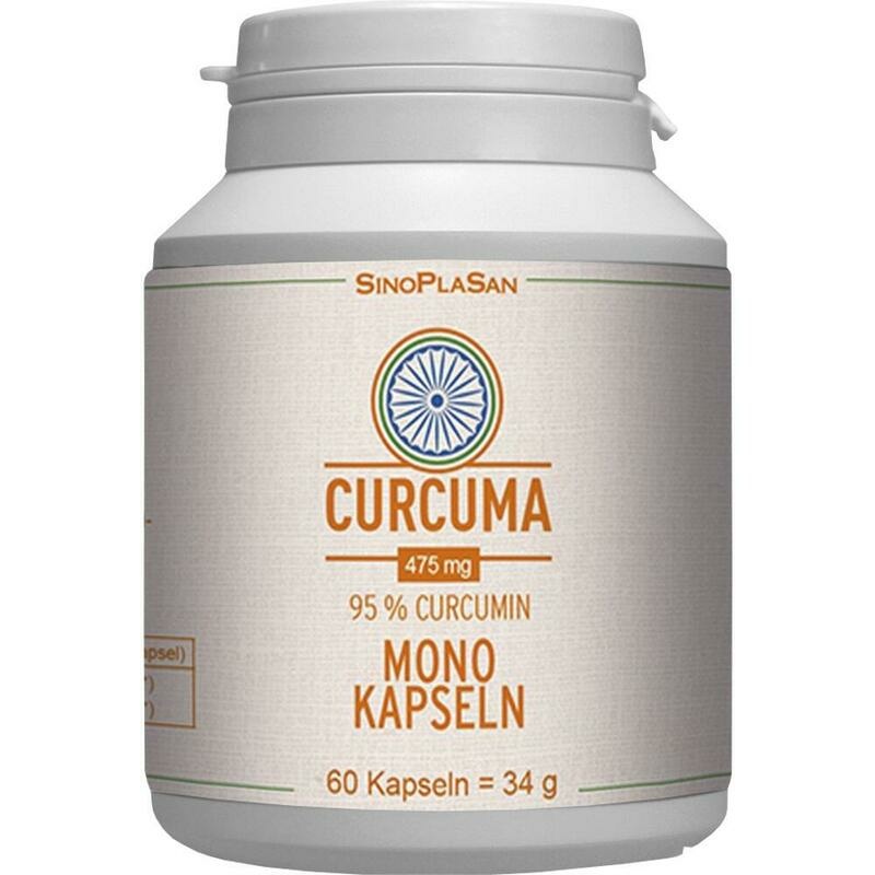 CURCUMA 475 mg 95% Curcumin Mono-Kapseln