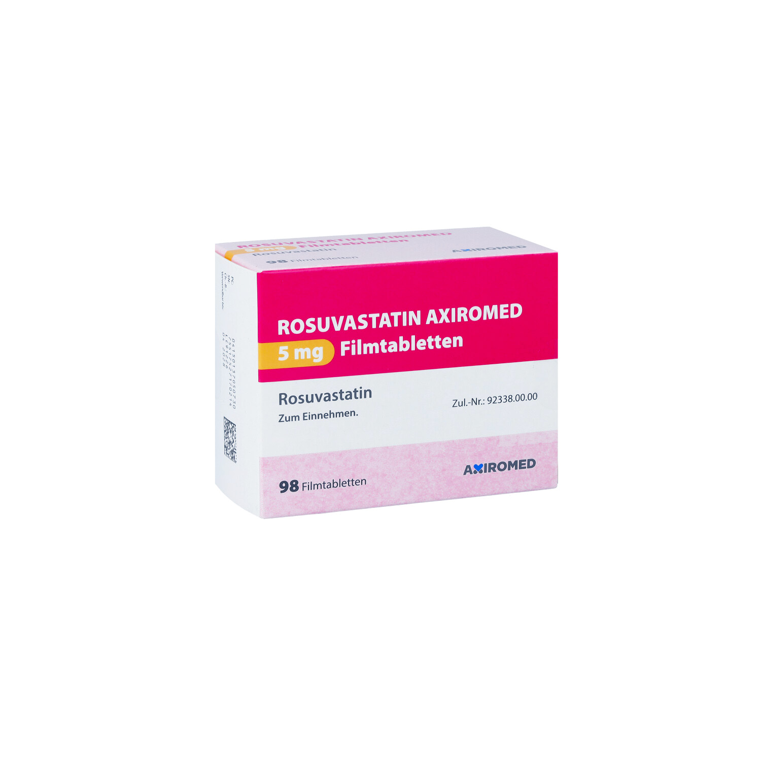 ROSUVASTATIN AXIROMED 5 mg Filmtabletten
