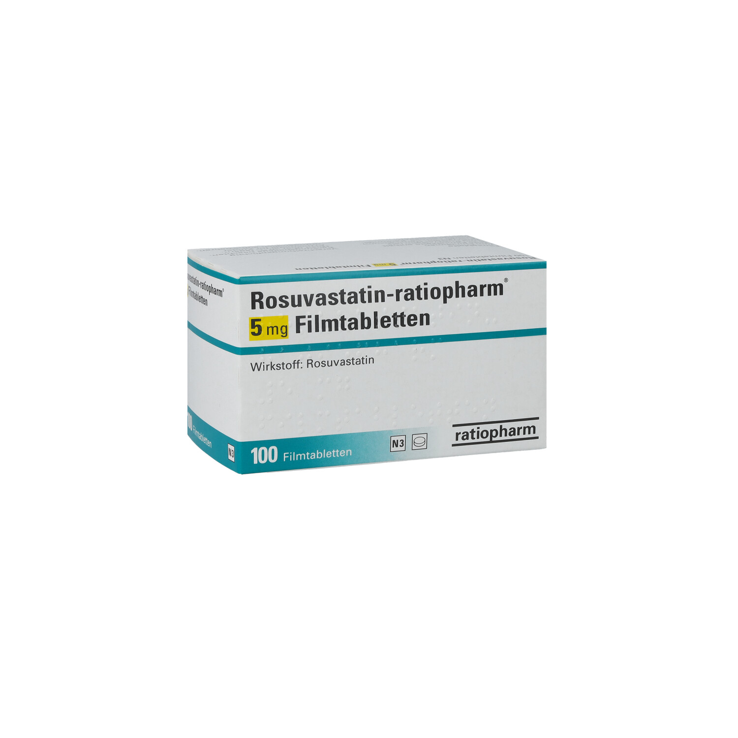 ROSUVASTATIN-ratiopharm 5 mg Filmtabletten