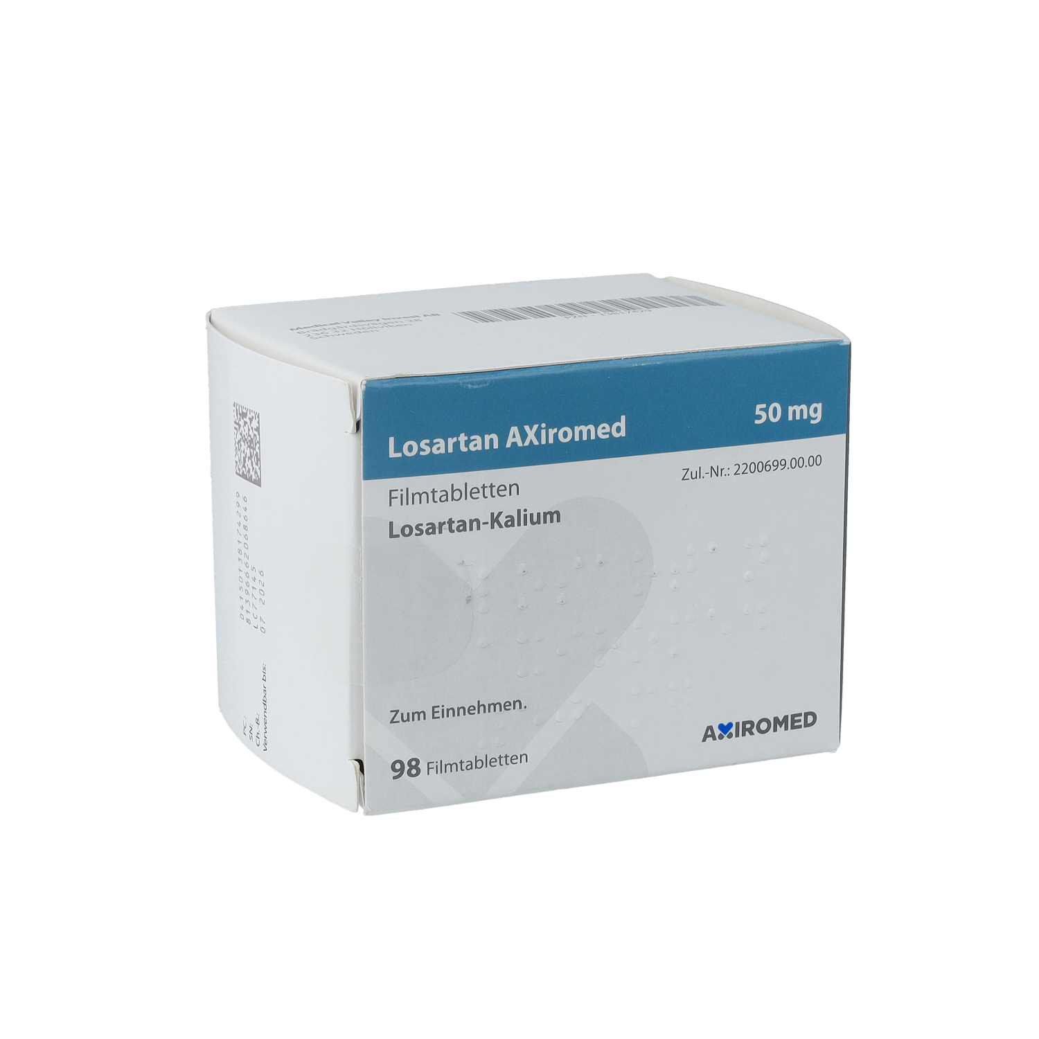 LOSARTAN AXiromed 50 mg Filmtabletten