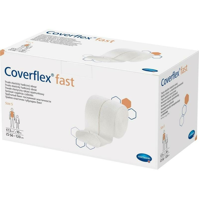 COVERFLEX fast Schlauchverb.Gr.5 17,5 cmx10 m weiß