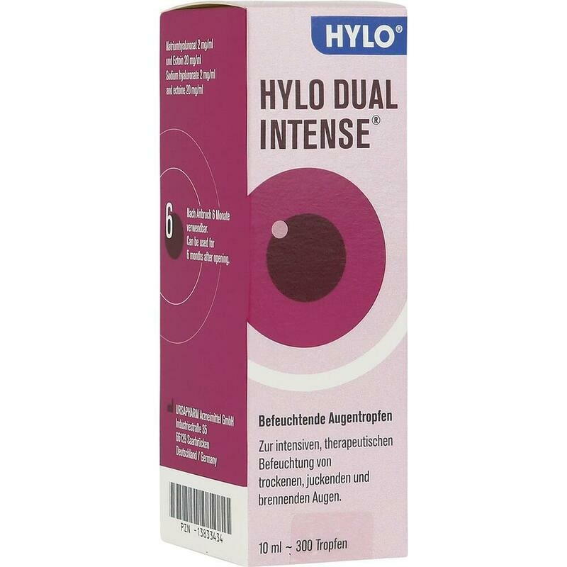 HYLO DUAL intense Augentropfen – Bei trockenen & allergischen Augen