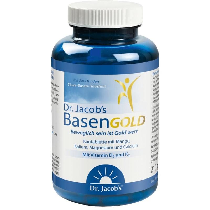 BASENGOLD Dr.Jacob's Kautabletten