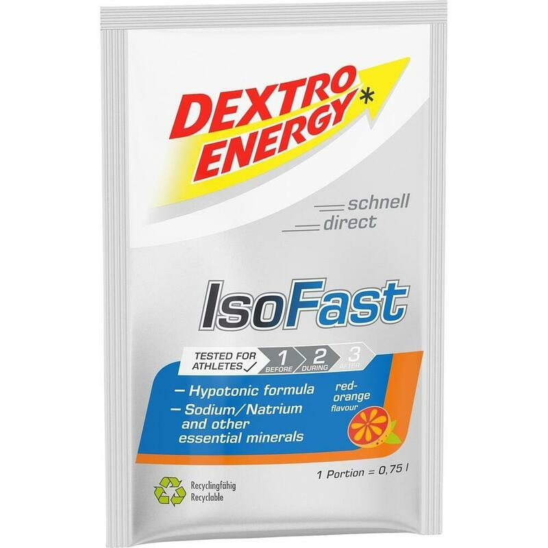 DEXTRO ENERGY Sports Nutr.IsoFast Plv.red Orange