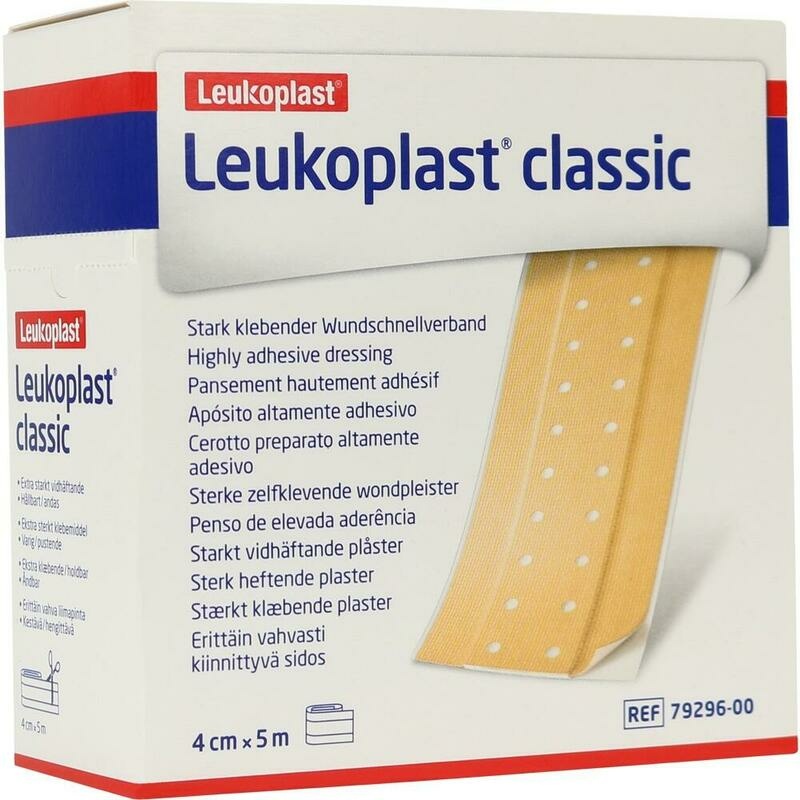 LEUKOPLAST Classic Pflaster 4 cmx5 m Rolle