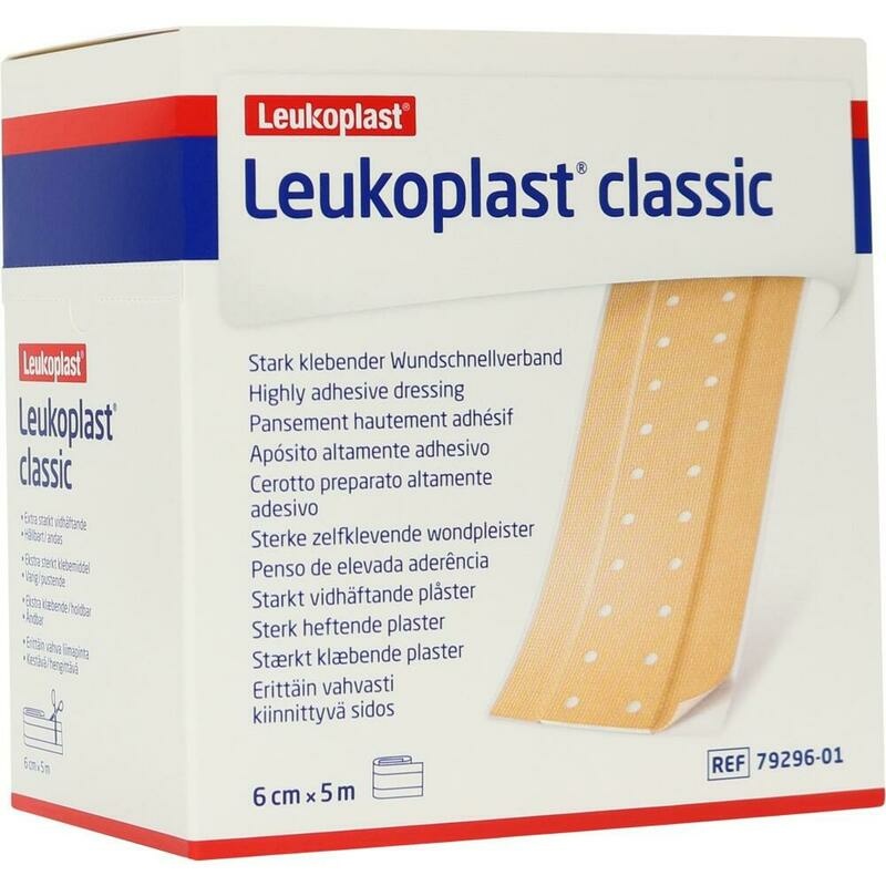 LEUKOPLAST Classic Pflaster 6 cmx5 m Rolle