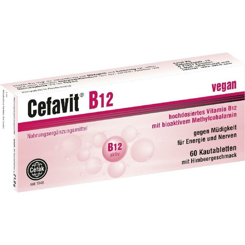 CEFAVIT B12 Kautabletten