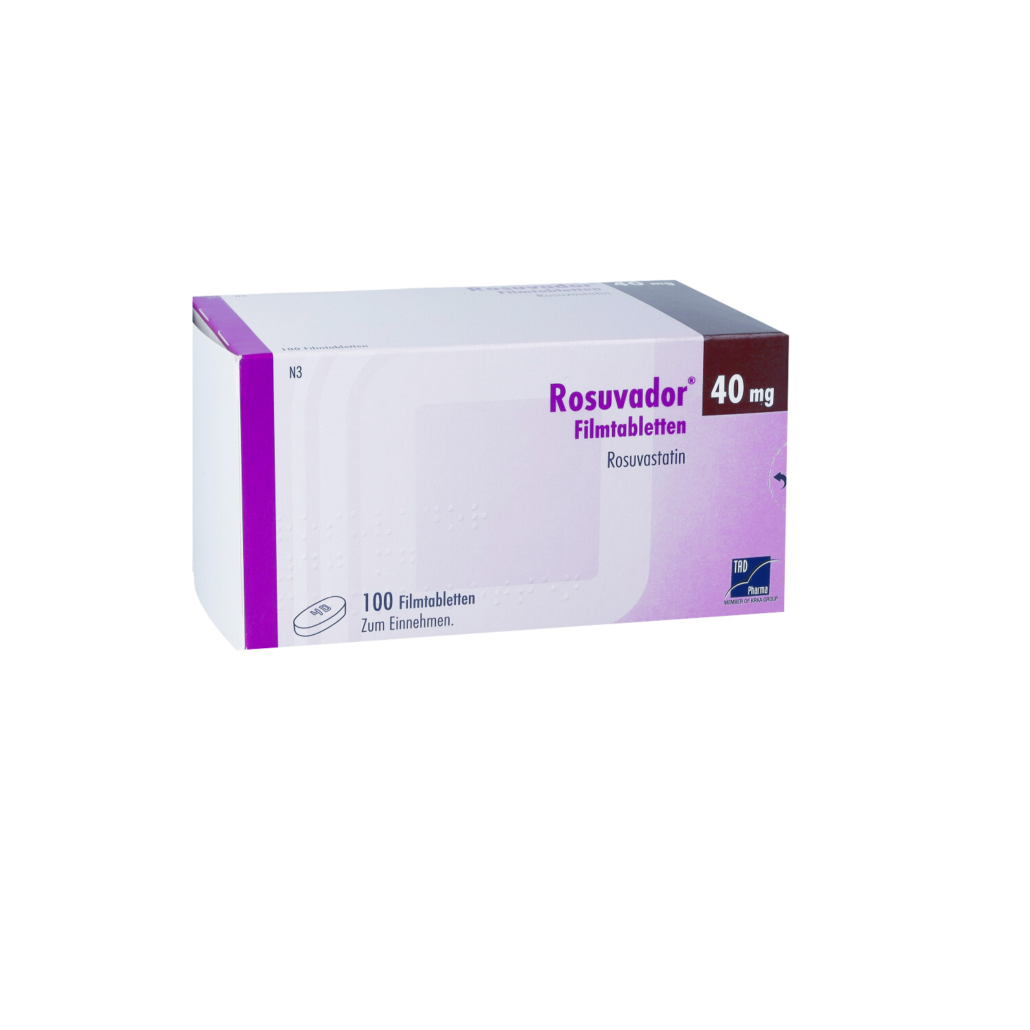 ROSUVADOR 40 mg Filmtabletten