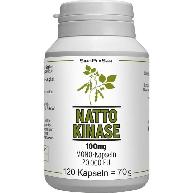 NATTOKINASE 100 mg Mono 20.000 FU Kapseln