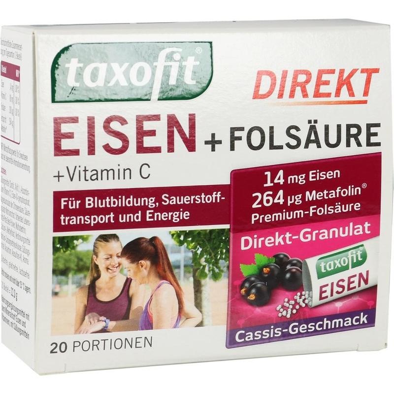 TAXOFIT Eisen+Folsäure Direkt Granulat