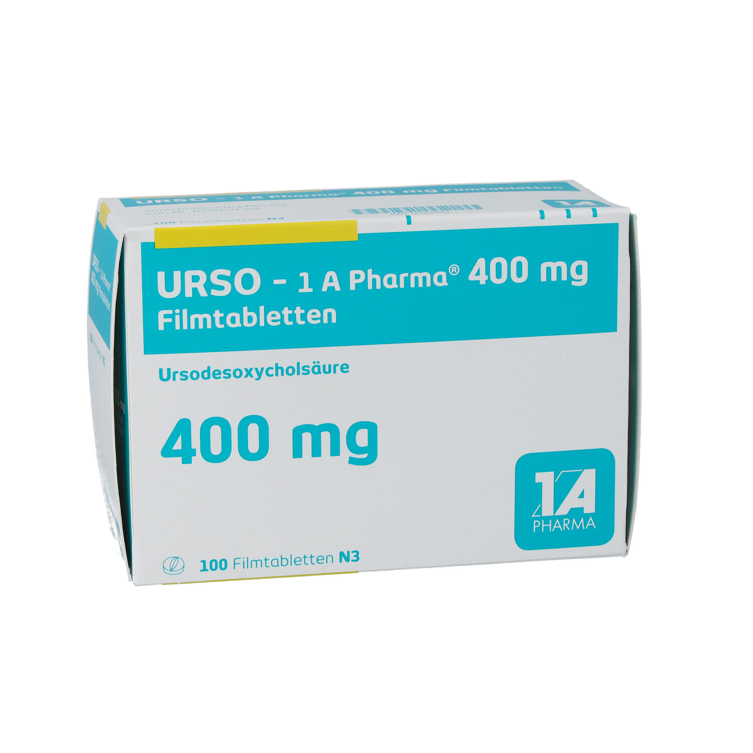 URSO-1A Pharma 400 mg Filmtabletten