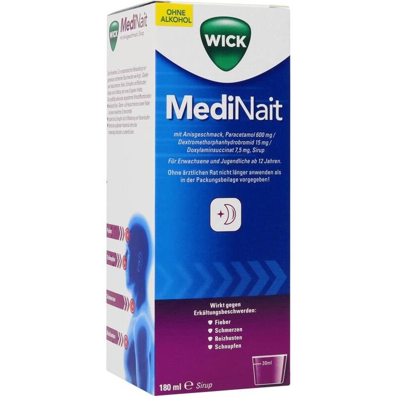 WICK MediNait mit Anisgeschmack Sirup