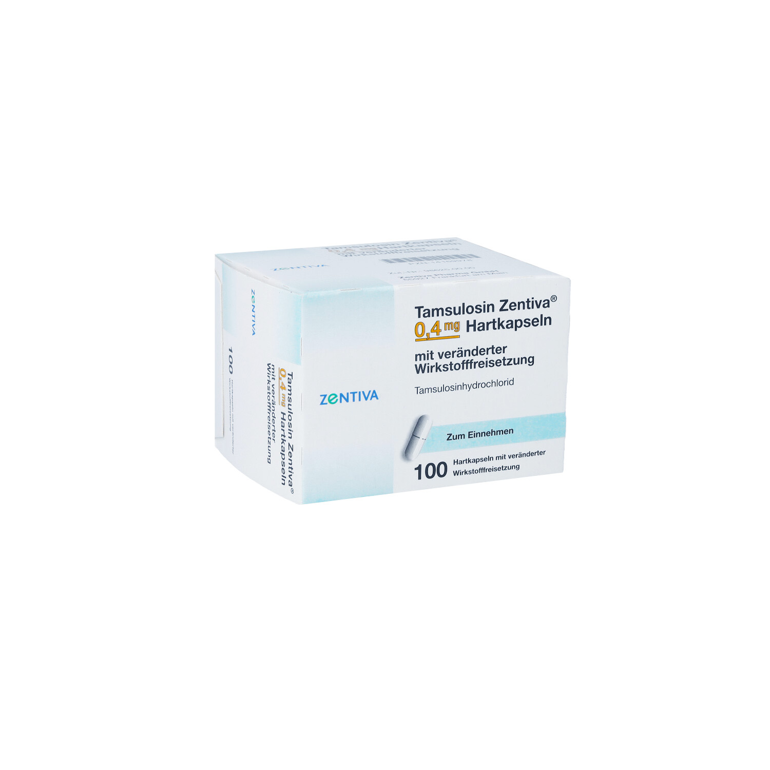 TAMSULOSIN Zentiva 0,4 mg Hartk.verä.Wst.-Frs.
