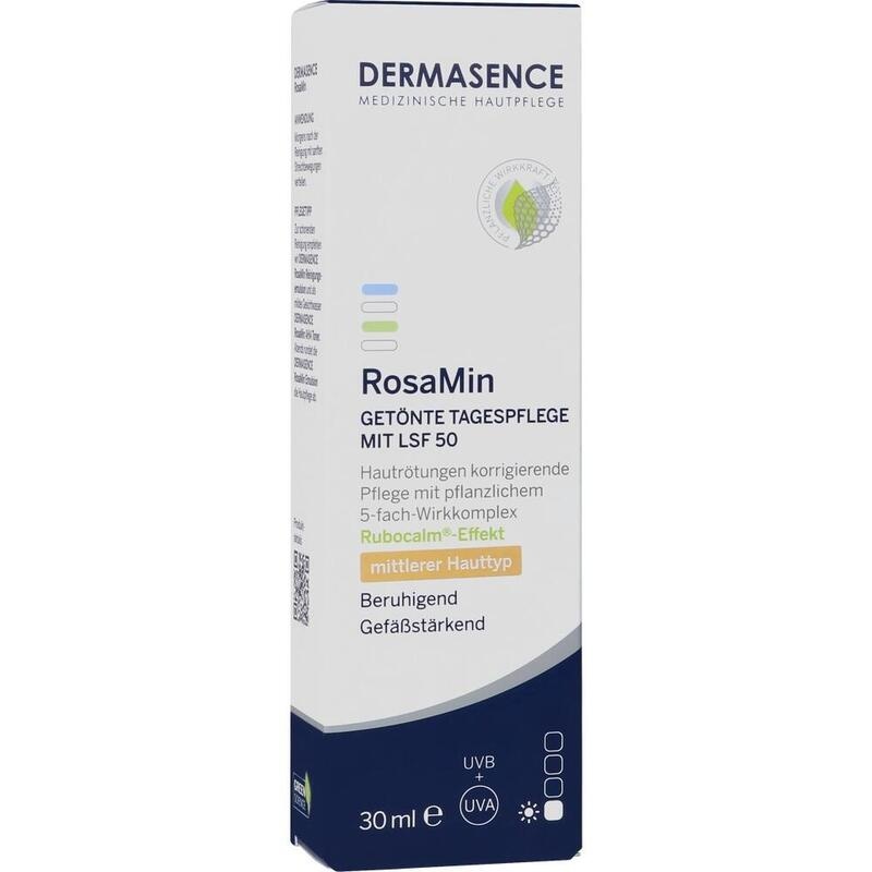 DERMASENCE RosaMin getönte Tagespfl.mittel LSF 50
