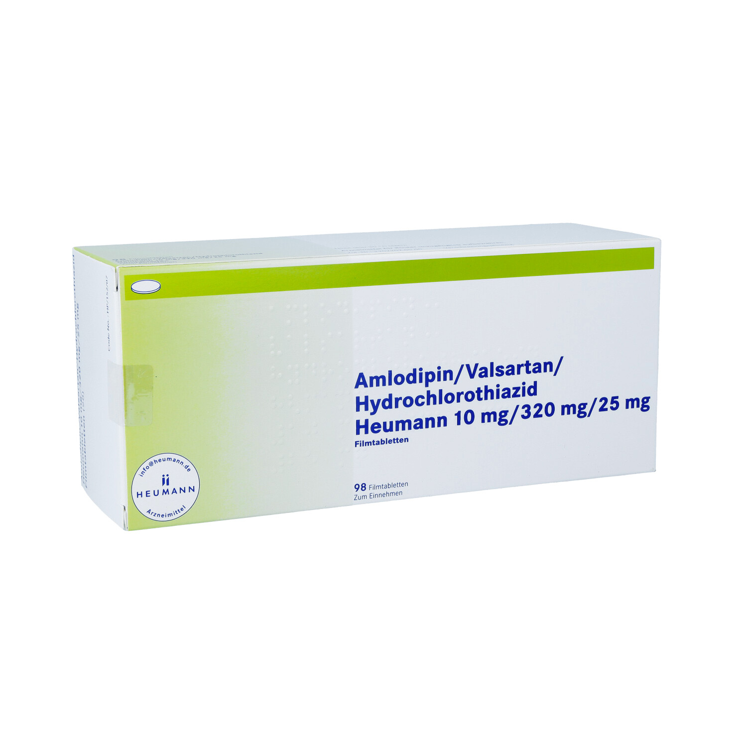 AMLODIPIN/Valsartan/HCT Heumann 10/320/25mg FTA
