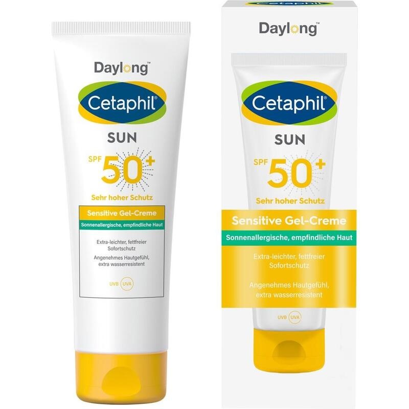 Cetaphil Sun Daylong Sensitive Gel-Creme SPF 50+ – Fettfrei für empfindliche Haut