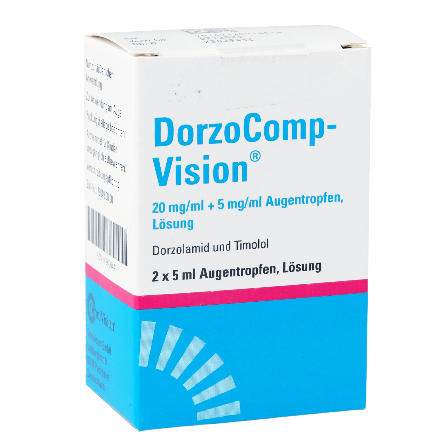 DORZOCOMP-Vision 20 mg/ml + 5 mg/ml Augentropfen