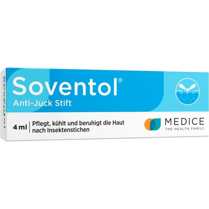 Soventol Anti-Juck Stift  – Kühlt sofort bei Insektenstichen