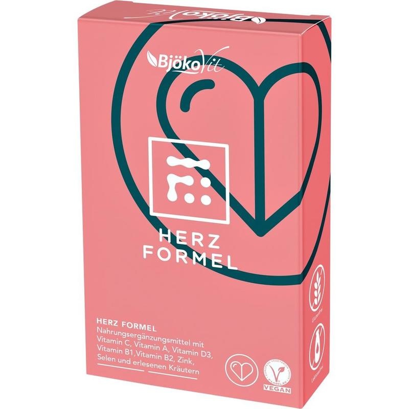 BJÖKOVIT Herz Formel vegan Kapseln
