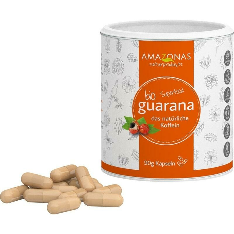 GUARANA BIO Vegikaps 100% pur a 60 mg