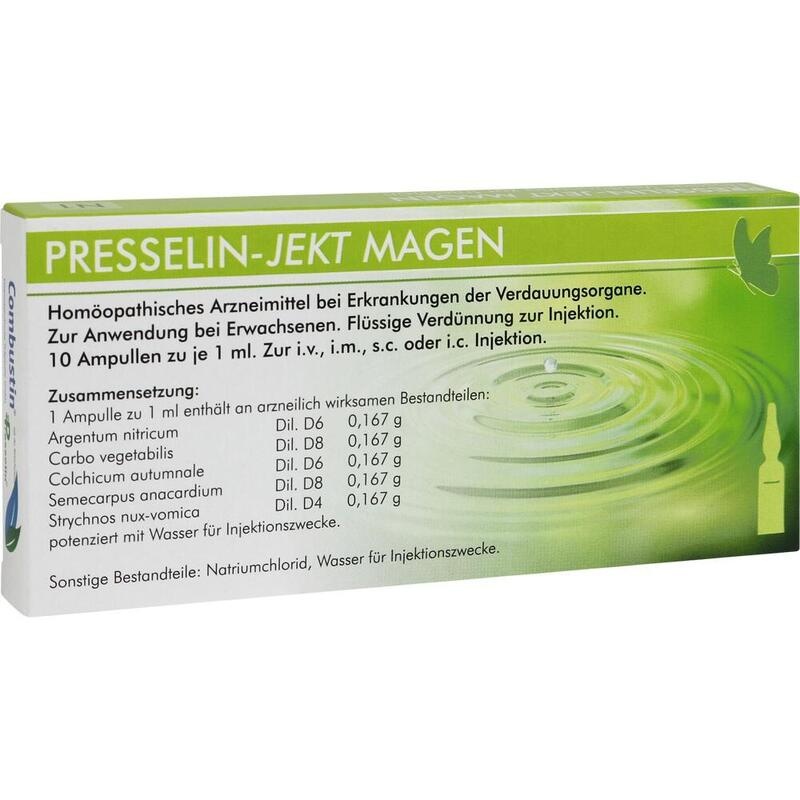 PRESSELIN-Jekt Magen Ampullen
