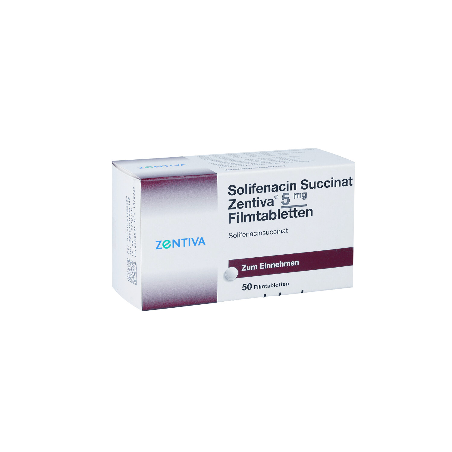 SOLIFENACIN SUCCINAT Zentiva 5 mg Filmtabletten