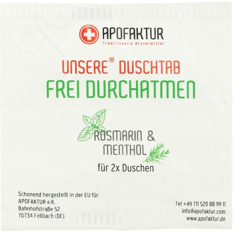 UNSERE Duschtab Frei Durchatmen
