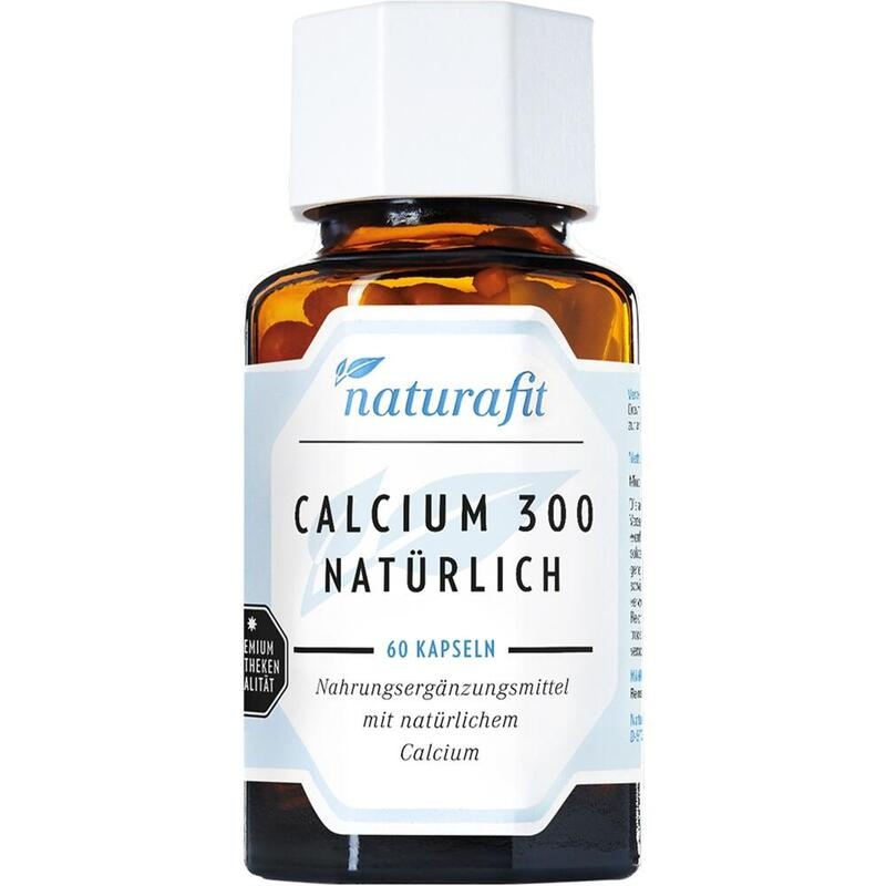 NATURAFIT Calcium 300 natürlich Kapseln