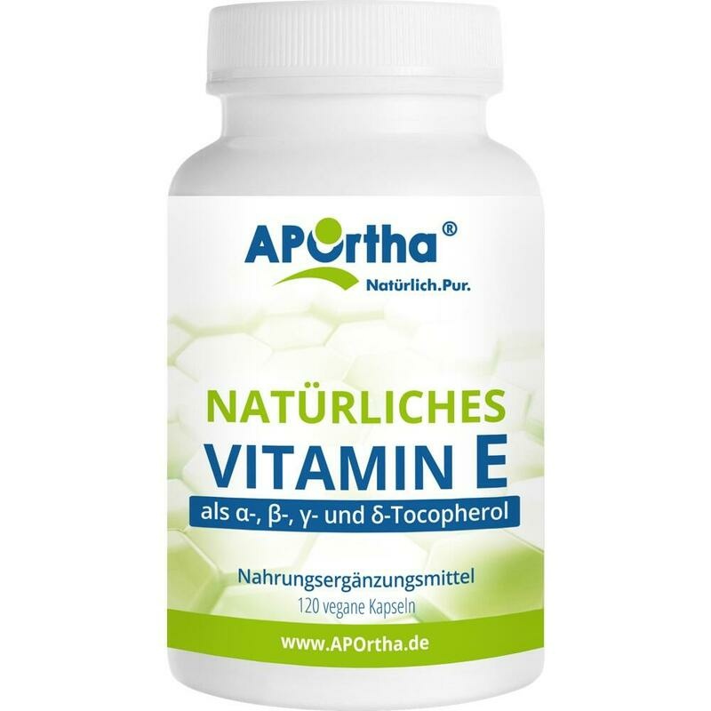 APORTHA natürliches Vitamin E Kapseln