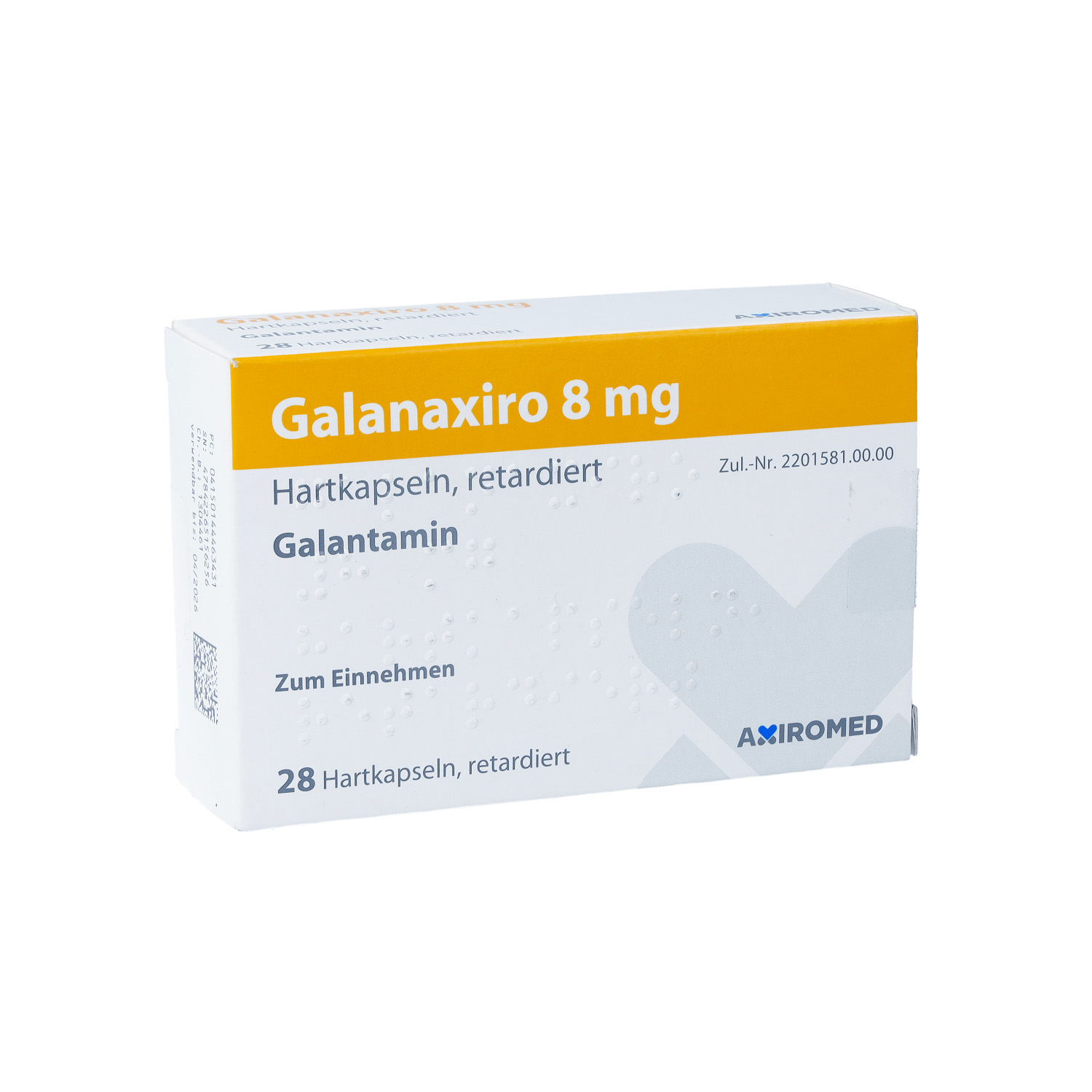 GALANAXIRO 8 mg Hartkapseln retardiert