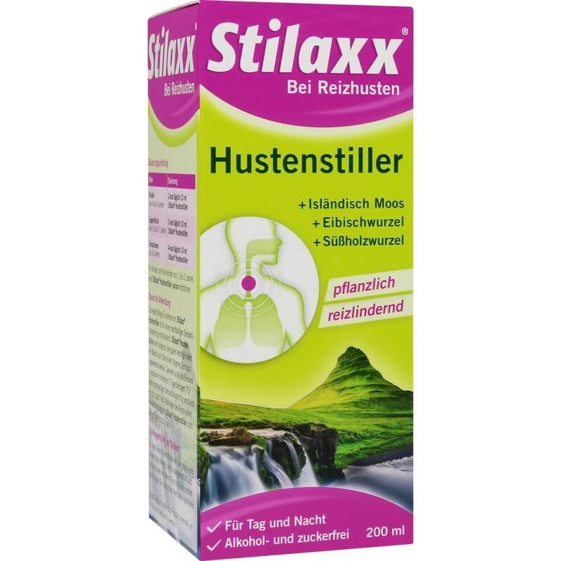 Stilaxx Hustenstiller Isländisch Moos Erwachsene – Bei Reizhusten