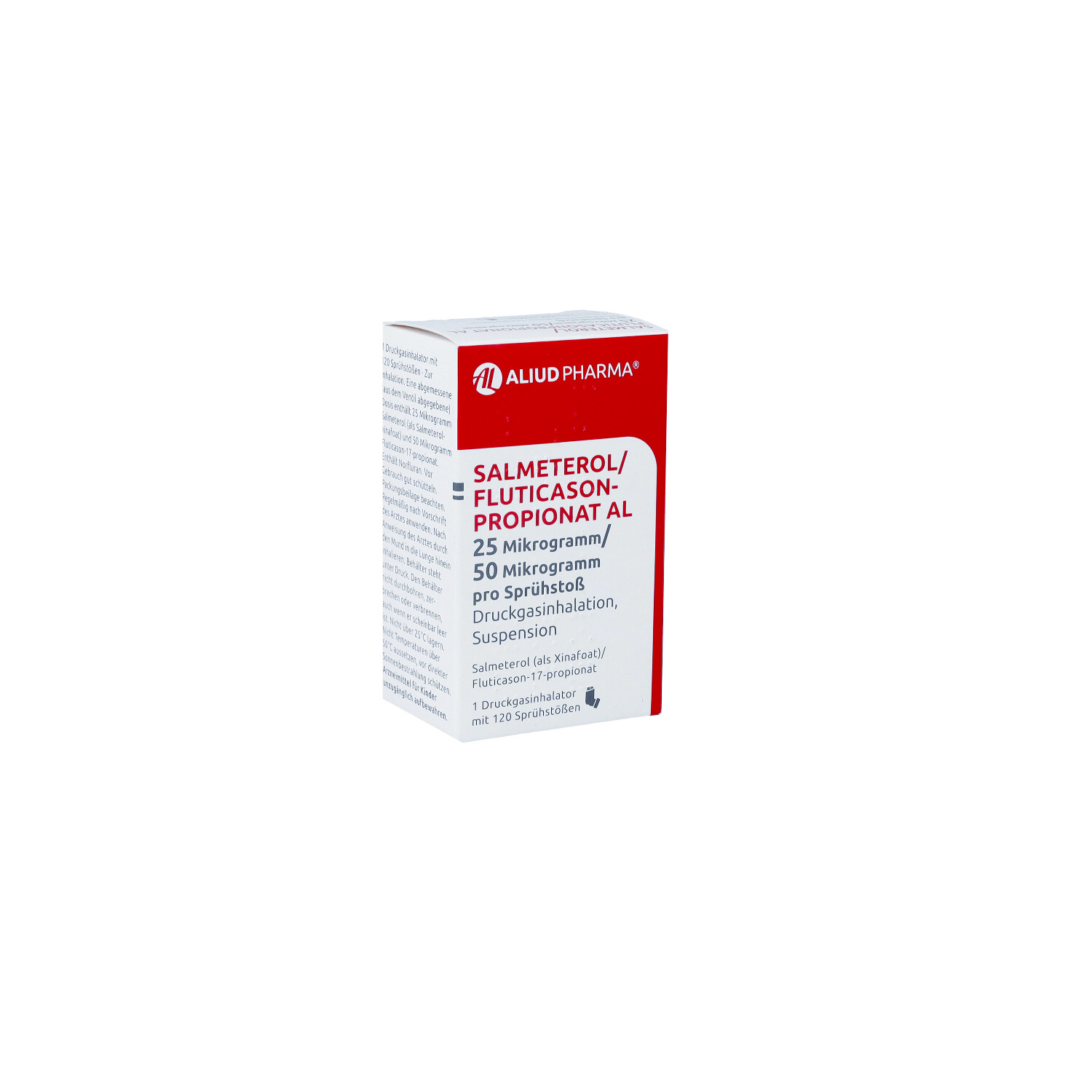 SALMETEROL/Fluticasonpropionat AL 25μg/50μg 120