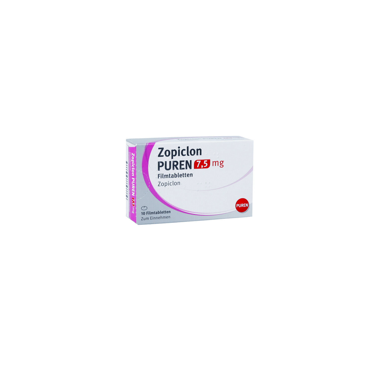 ZOPICLON PUREN 7,5 mg Filmtabletten