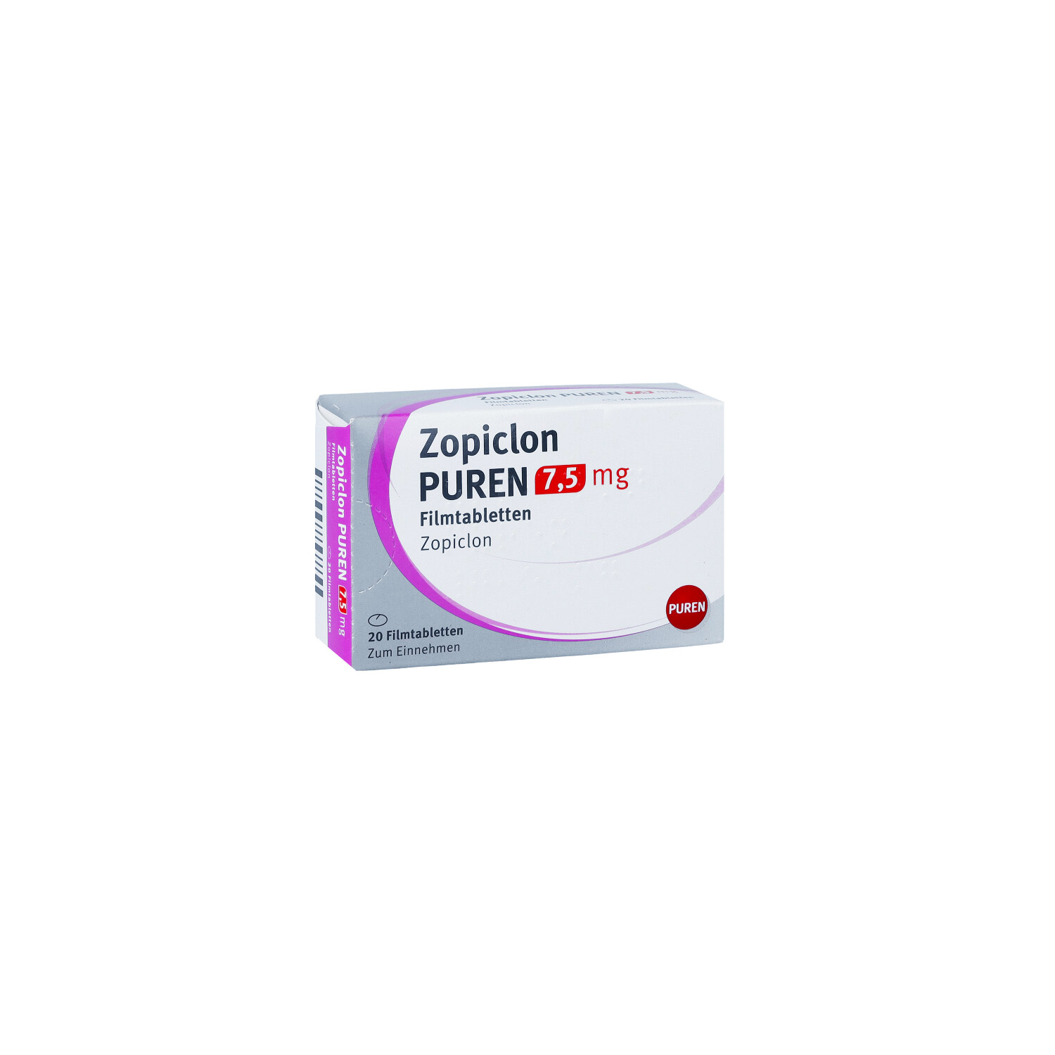 ZOPICLON PUREN 7,5 mg Filmtabletten