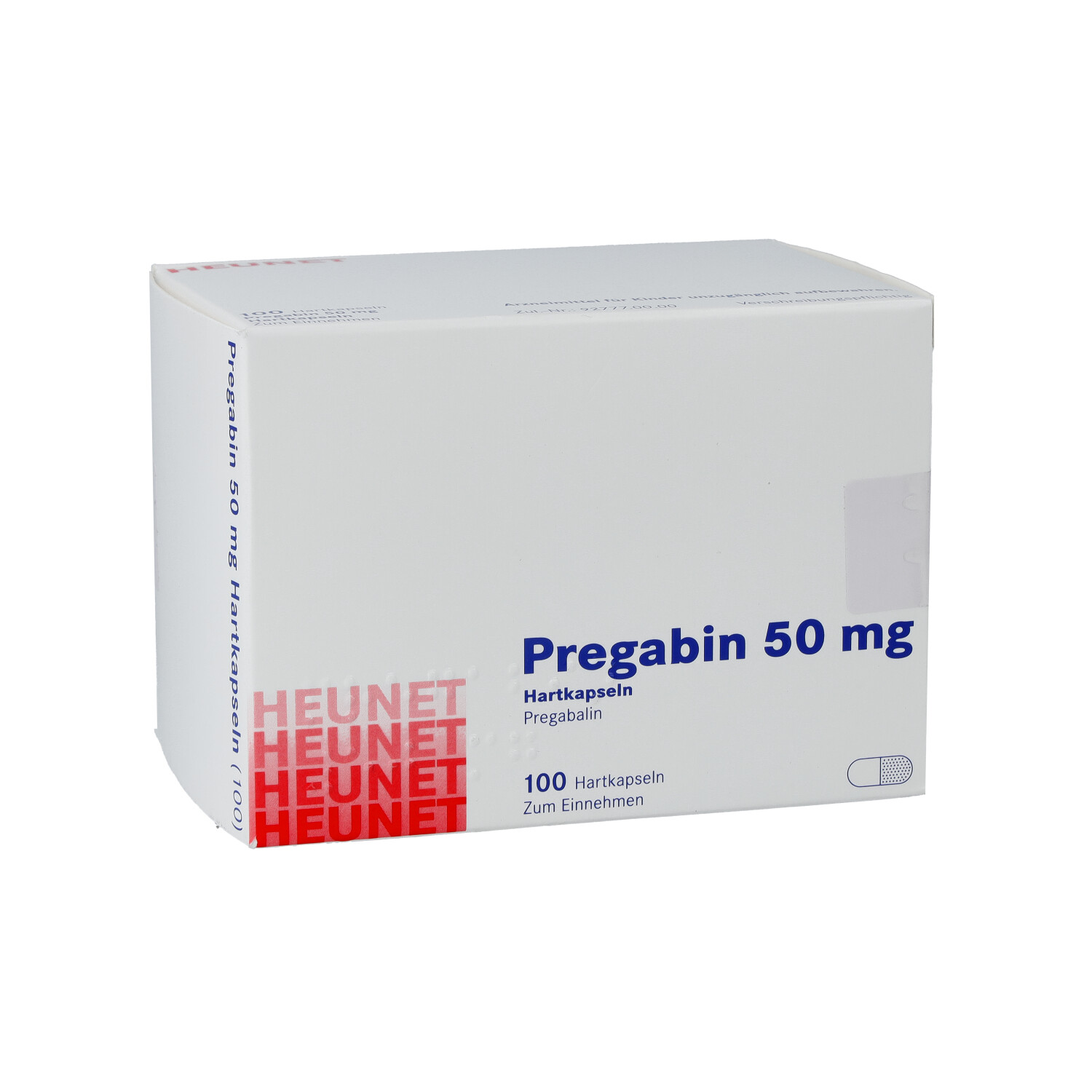 PREGABIN 50 mg Hartkapseln Heunet
