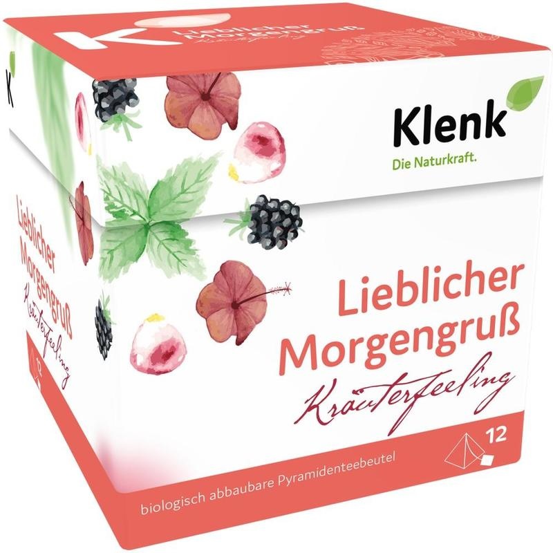 LIEBLICHER Morgengruß Tee Pyramidenbeutel