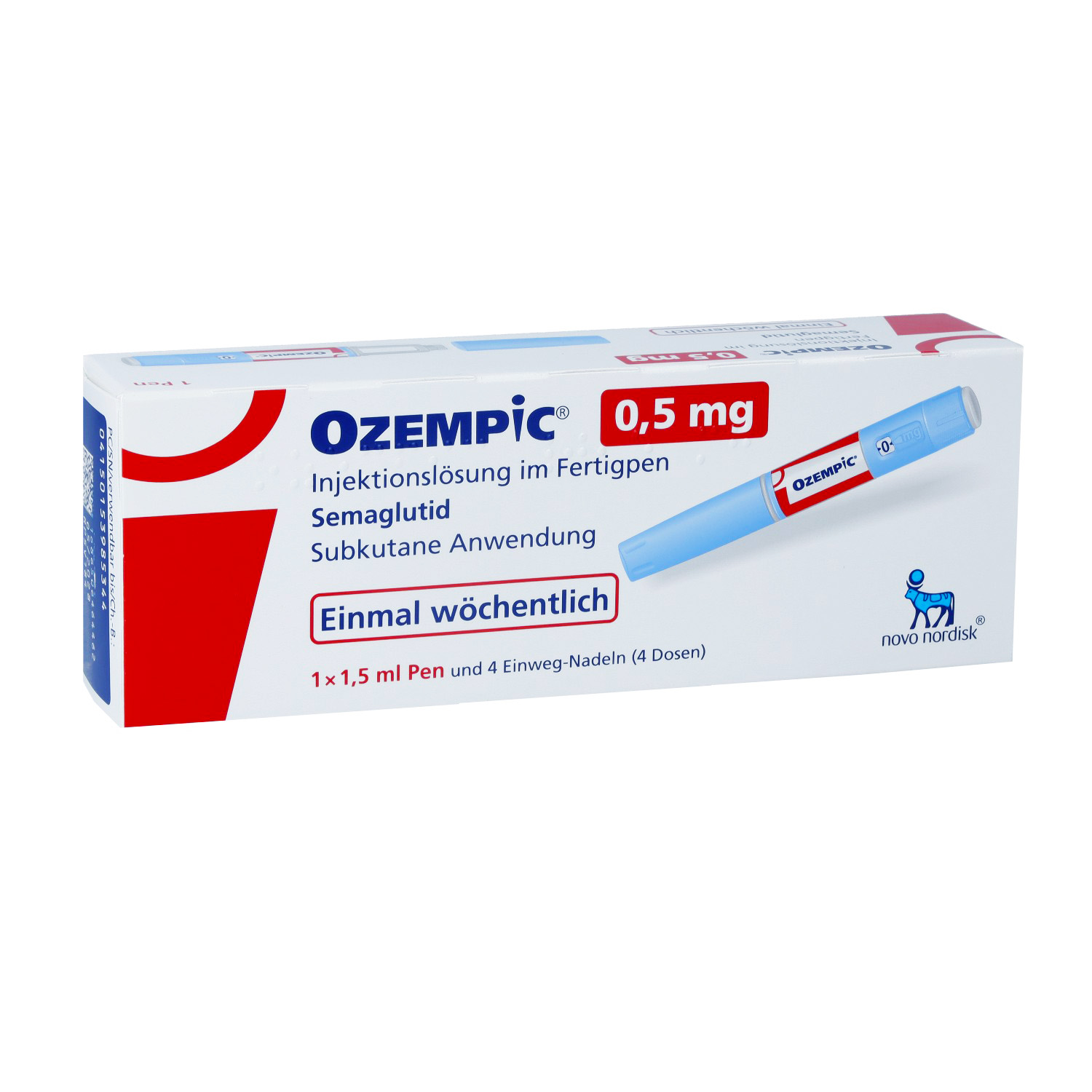 OZEMPIC 0,5 mg Injektionslösung im Fertigpen 1,5ml